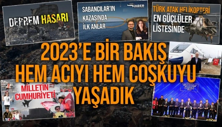 2023'de Türkiye depremlerle sarsılırken, Cumhuriyet'in 100. yıl coşkusuyla gururlandı.