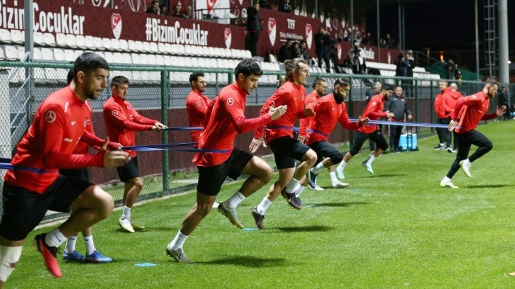 A Milli Futbol Takımı hazırlıklarını sürdürdü