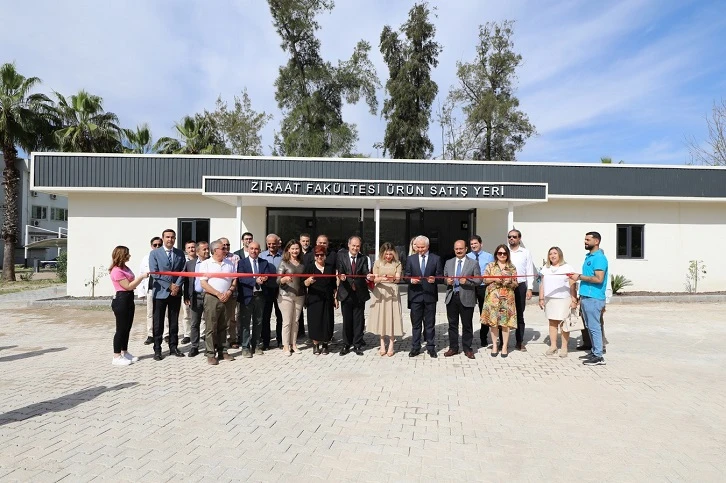 A.Ü. Ziraat Fakültesi'den Yeni Satış Yeri Açılışı.. Sırada et ve dondurma var