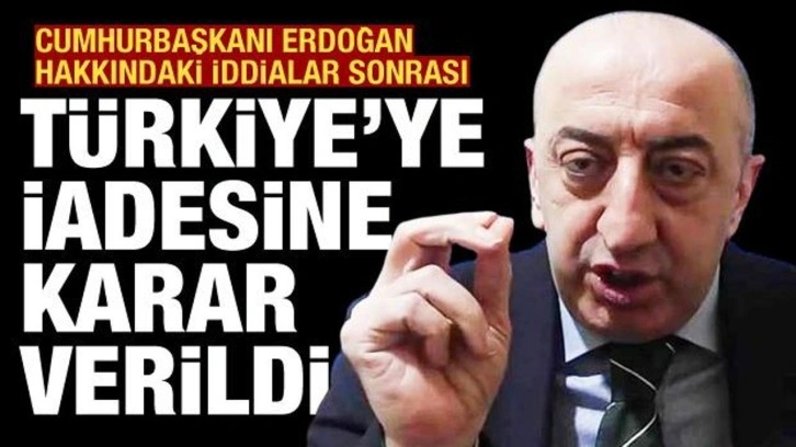 Ali Yeşildağ'ın Türkiye'ye iadesine karar verildi