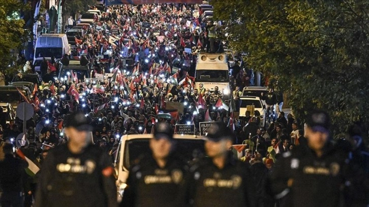 Ankara'da "Büyük Gazze Yürüyüşü ve Mitingi" düzenlenecek