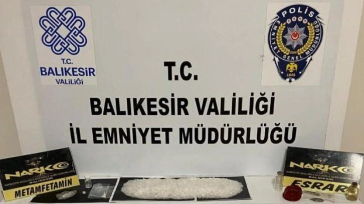 Balıkesir'de uyuşturucu baskınında 13 gözaltı