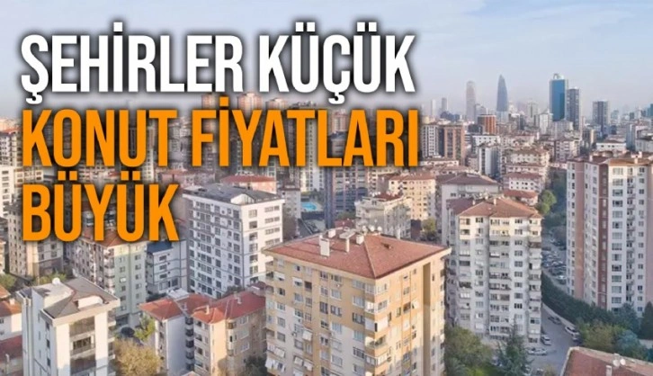 Büyük şehirler fiyat artışı sıralamasında geride kaldı