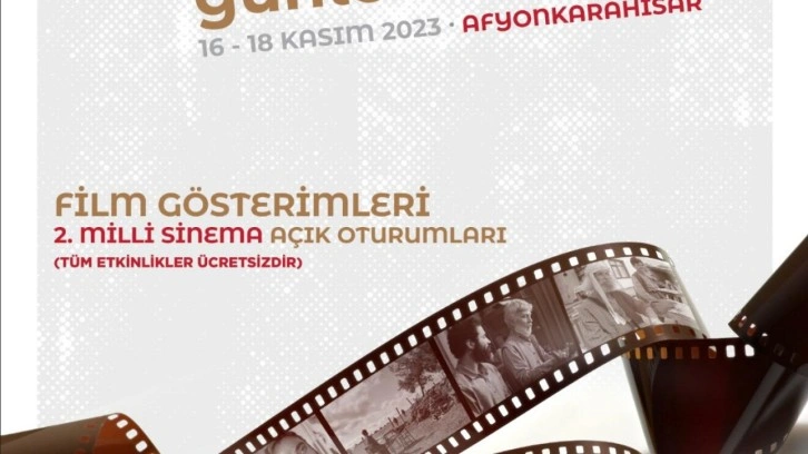 Büyük Taarruz’un Şehri Afyonkarahisar’da Milli sinema film günleri