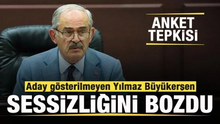 CHP'den aday gösterilmeyen Yılmaz Büyükerşen ilk kez konuştu! Anket tepkisi