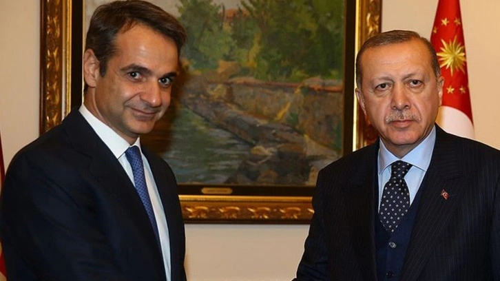 Cumhurbaşkanı Erdoğan, Yunanistan Başbakanı Miçotakis'e 'tebrik' telefonu