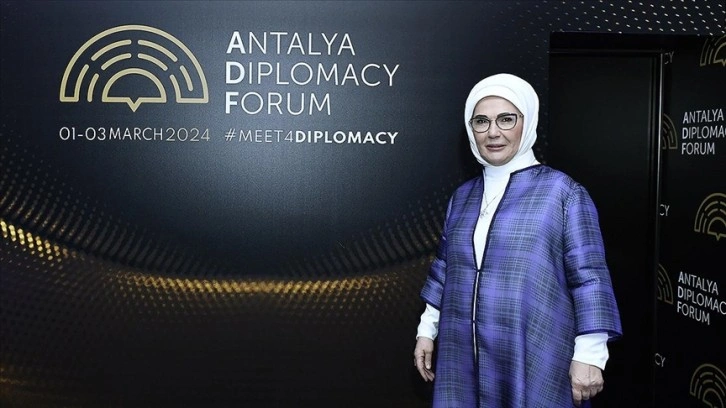 Emine Erdoğan'dan Antalya Diplomasi Forumu paylaşımı