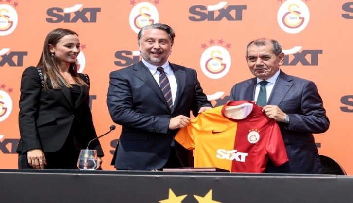 Galatasaray, SIXT ile sponsorluk anlaşması imzaladı