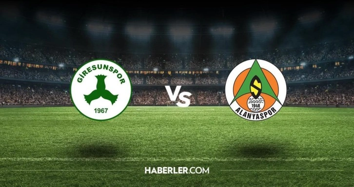 Giresunspor - Alanyaspor maçı canlı izle! Giresunspor - Alanyaspor maçı canlı izleme link var mı?