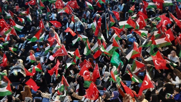 İstanbul'da Filistin gündemiyle 