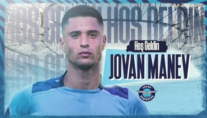 Jovan Manev Adana Demirspor’da
