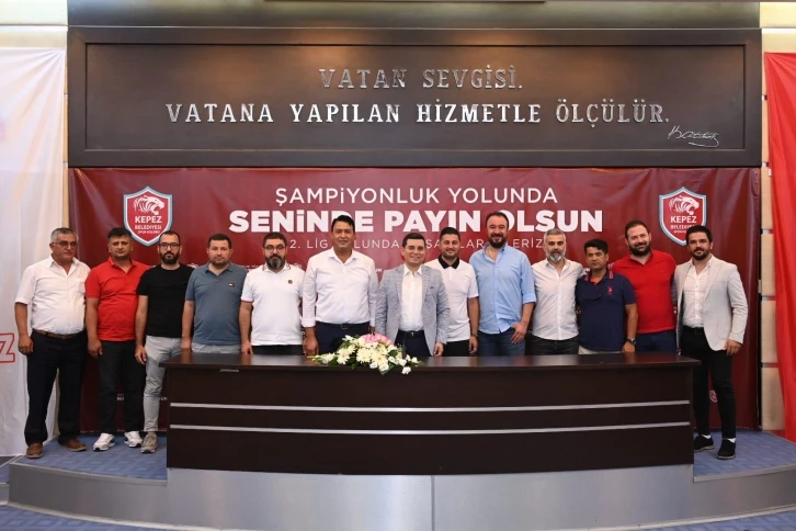 Kepezspor’un şampiyonluk yolunda seninde payın olsun