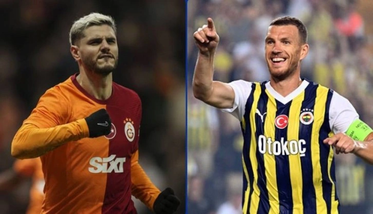 Süper Lig'de ilk yarının en golcü isimleri Dzeko ve Icardi