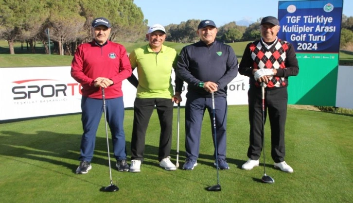 TGF Türkiye Kulüpler Arası Golf Turu, Antalya'da başladı