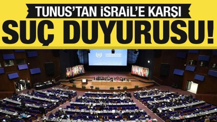 Tunuslu avukatlar, İsrailli yetkililer hakkında UCM'ye suç duyurusunda bulundu