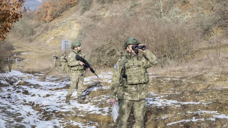Türk askeri, Kosova-Sırbistan sınır bölgesinde devriye faaliyetini sürdürüyor