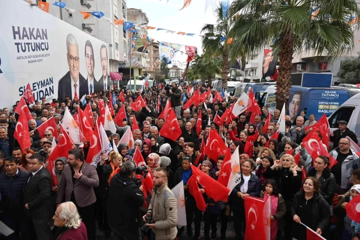 Tütüncü: Bizim işimiz hizmet, gücümüz millet