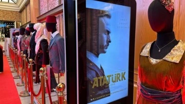 Atatürk filminin galası yapıldı! İynemli: 15 dakika kendime gelemedim