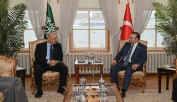 Bakan Kacır, Suudi Arabistan Yatırım Bakanı Al-Falih ile görüştü