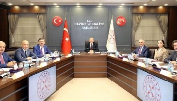 Bakan Şimşek, reel sektör temsilcileriyle görüştü