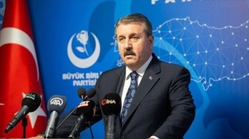 BBP Genel Başkanı Mustafa Destici'den yerel seçim açıklaması