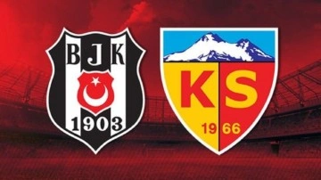 Beşiktaş Kayserispor CANLI İZLE