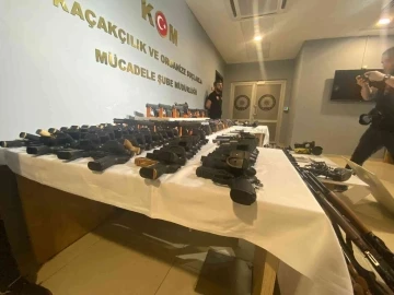Bursa tarihinde tek seferde ele geçirilen en fazla silah operasyonu
