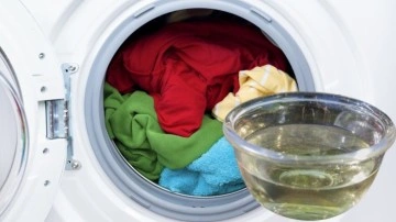 Çamaşır makinesine 1 bardak sirke dökün o sorundan kurtulun: Makineniz adeta canavara dönüşecek