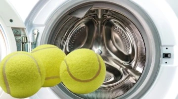 Çamaşır makinesine 2 tane tenis topu atın: Etkilerine inanamayacaksınız