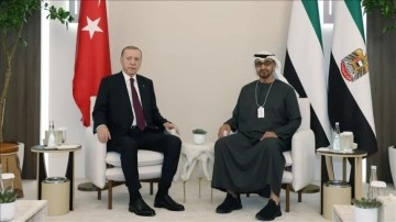 Cumhurbaşkanı Erdoğan Dubai'de ikili görüşmeler gerçekleştirdi