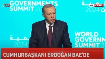 Cumhurbaşkanı Erdoğan Dünya Hükümetler Zirvesi'nde konuştu: Daha adil bir dünya mümkün