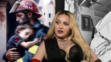 Dünyaca ünlü sanatçı Madonna'dan depremzedelere yardımları AHBAP'a yapın çağrısı