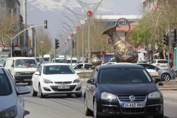 Erzincan’da trafiğe kayıtlı araç sayısı 63 bin 897 oldu
