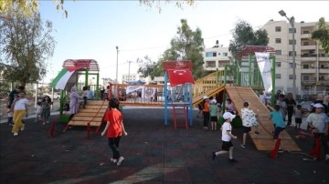 Filistin'de "15 Temmuz Şehitler Parkı" açıldı