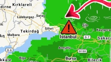 FLAŞ! Bu haritayı paylaştı İstanbul halkını uyardı: Afet tehlikesi. Vortex geliyor! Vortex nedir?
