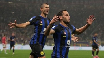 Hakan Çalhanoğlu attı, Inter dev derbide Milan'a resmen gol yağdırdı