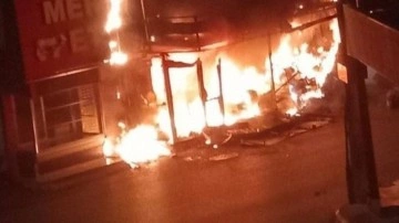 İzmir'deki iş yeri yangınında taciz iddiası