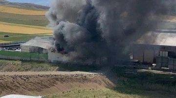 Kahramankazan'da fabrika yangını: 1 ölü 1 yaralı