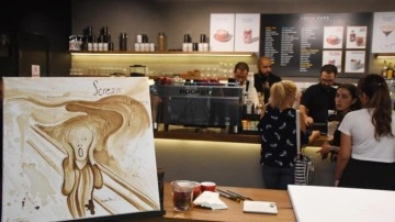 Kahve posasından sanat çıktı! Dünyaca ünlü 15 resim, kahve posasıyla yeniden resmedildi