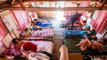 Karadağ'daki "uzun yatma" yarışması 46 gündür devam ediyor