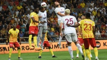 Kayseri'de sessiz gece. Son şampiyon Galatasaray lige puan kaybıyla başladı