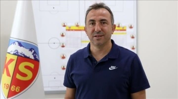 Kayserispor Teknik Direktörü Recep Uçar'ın hedefi coşkulu oyun