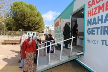 Kepez’in Mobil Sağlık Merkezi Erenköy’de
