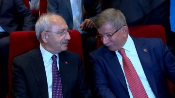 Kılıçdaroğlu ve Davutoğlu'dan altılı masa açıklaması!