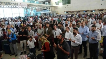 Mardin’de hacı adayları kutsal topraklara uğurlandı
