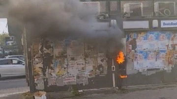 Mecidiyeköy'de ATM'lere bağlı elektrik kofrası patladı