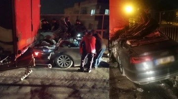 Mersin’de feci kaza: Lüks otomobilin sürücüsü öldü