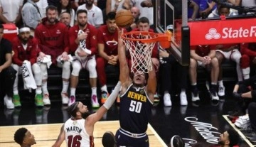 Nuggets, NBA finalinde şampiyonluk kapısını araladı