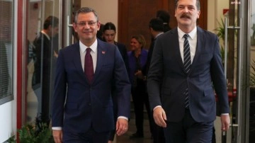 Özgür Özel, TİP Genel Başkanı Erkan Baş ile görüştü
