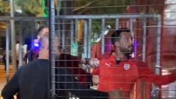 Pendiksporlu futbolcu polisle tartıştı!